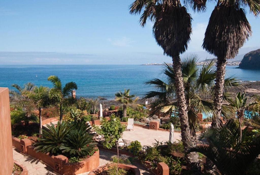 Widok na ocean z tarasu